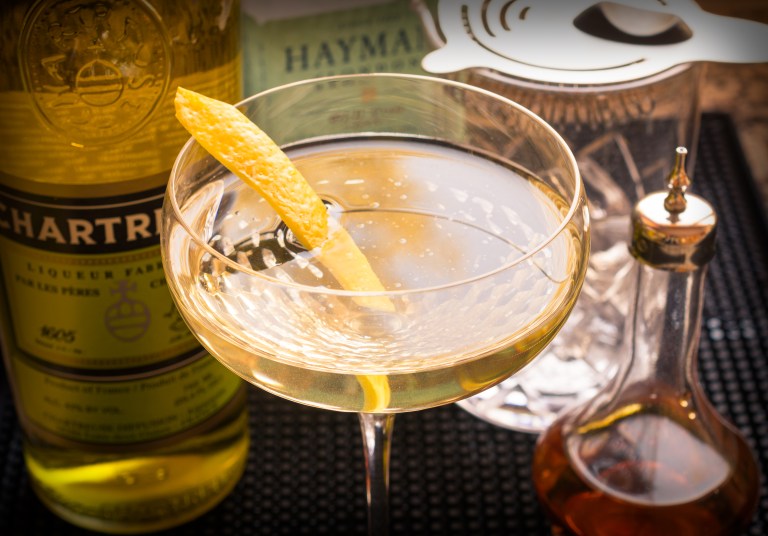 A martini with something in it — the Alaska Cocktail – Cold Glass